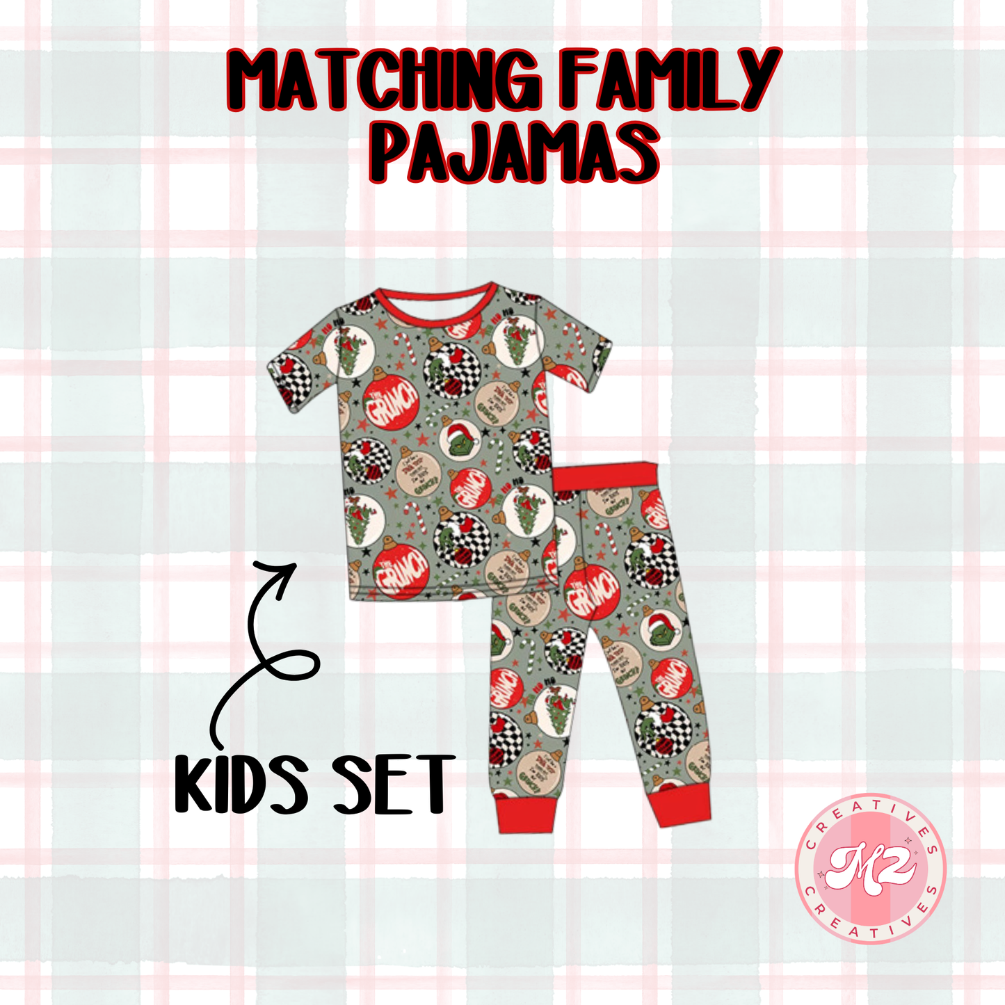 Christmas Pajamas | Kids PREORDER