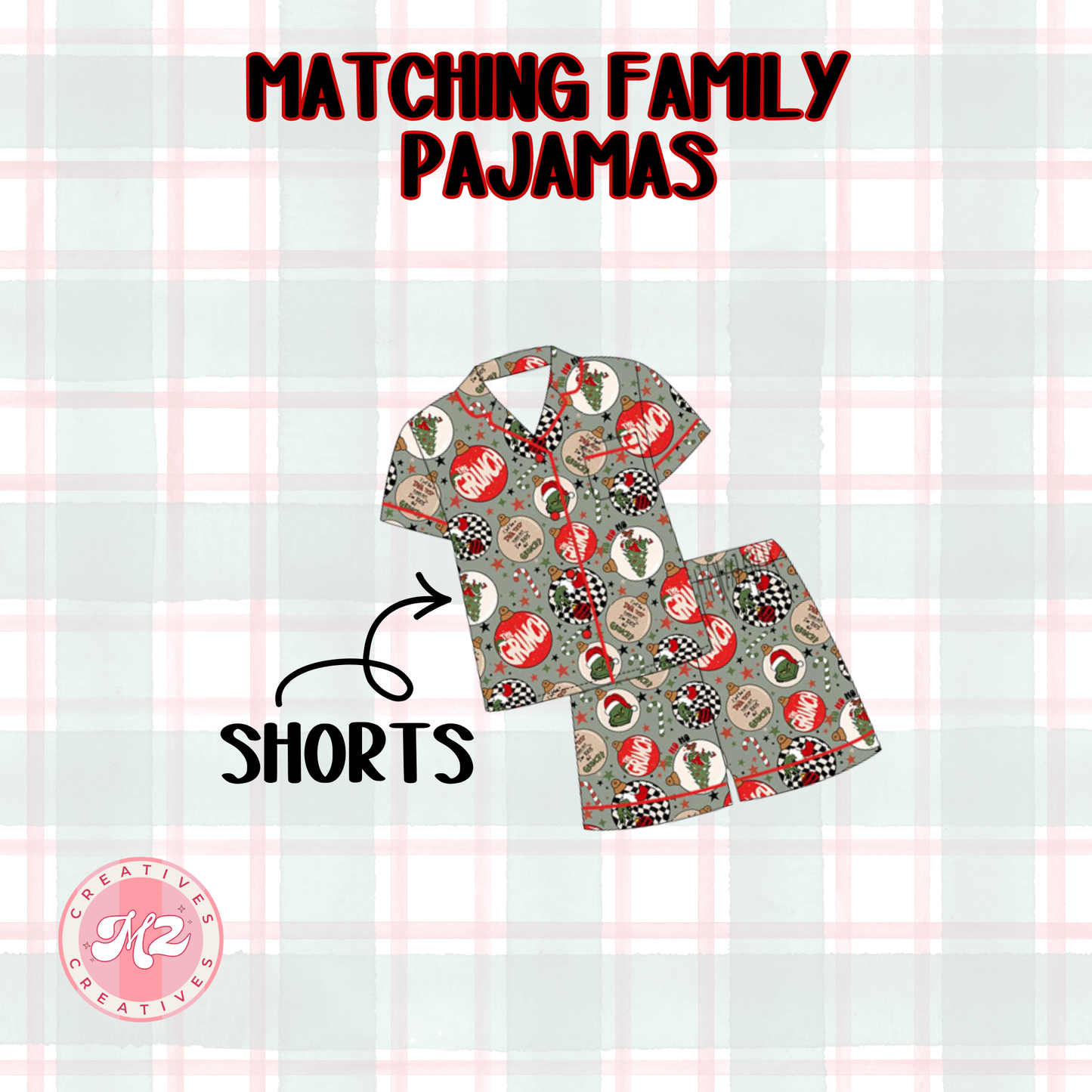 Christmas Pajamas | Adults PREORDER