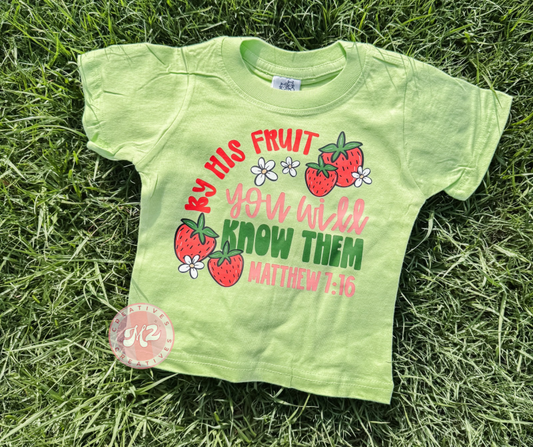 By His Fruit